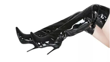 Point Toe Stiletto Boots.