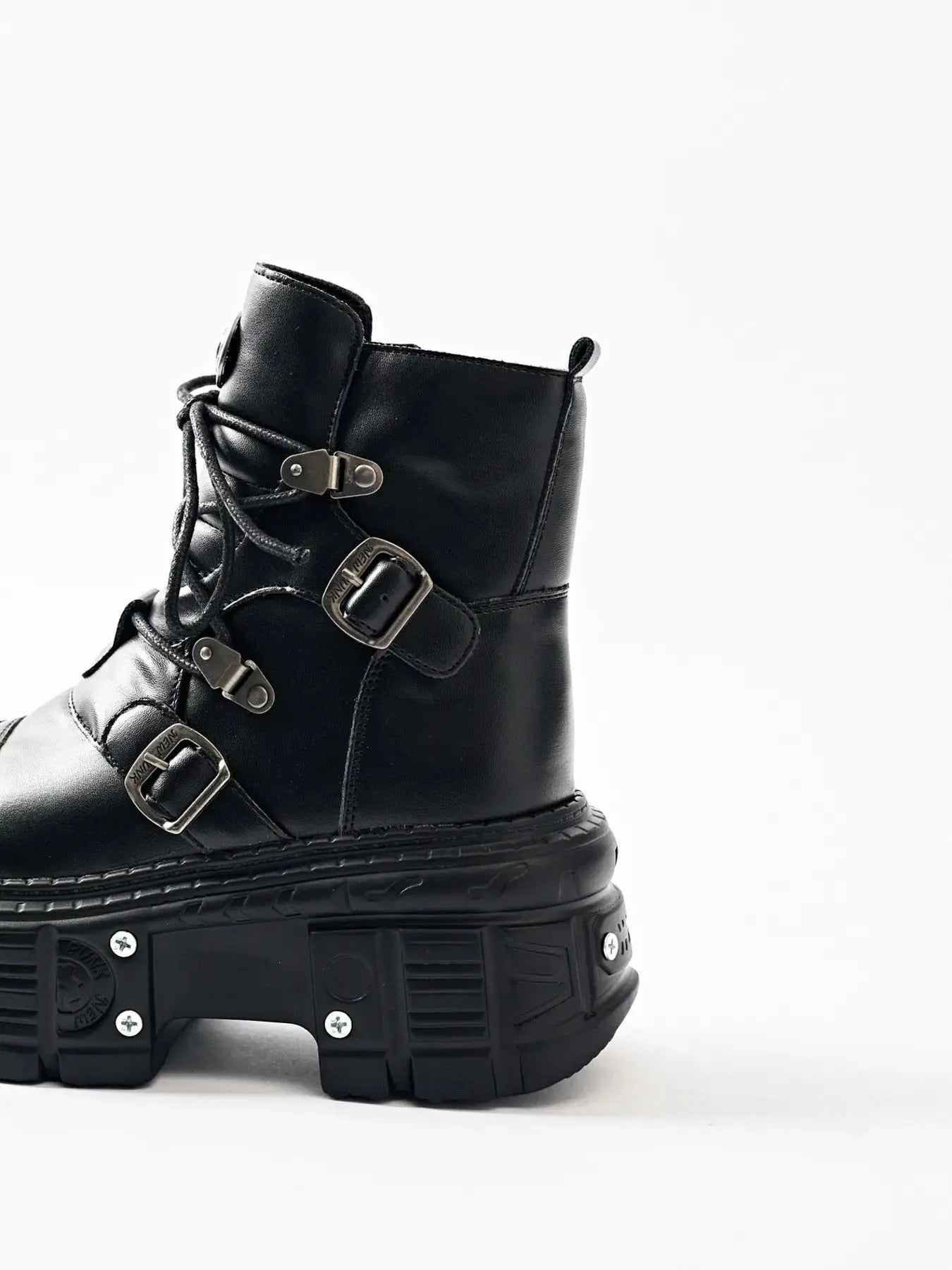 Lace Up Platform Boots.
